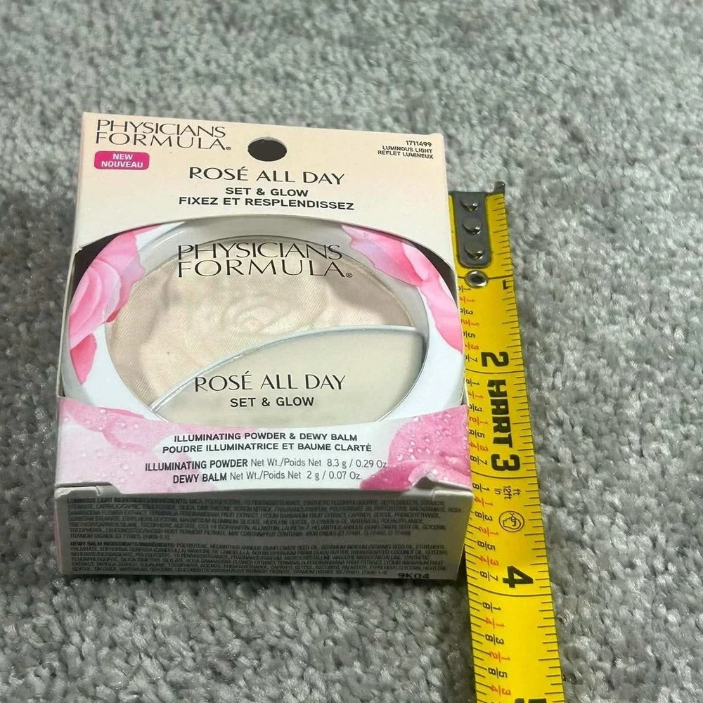 Physicians Formula Rosé All Day Set & Glow Luminous Light Powder Balm 10.3g